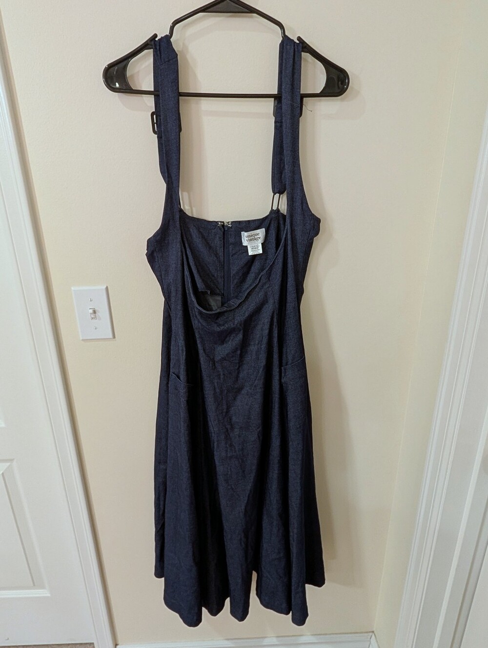Unique Vintage Suspender Dress